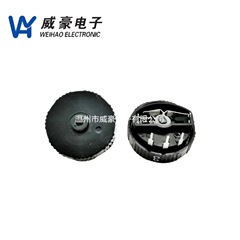 电位器WH28-2-B504黑色圆形调光调音调速调节电阻档位调开关