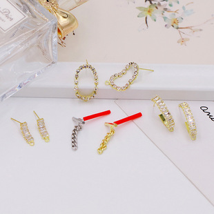 �ʯ���h14K��ɫ��� 925�yᘶ���^�����ֹ�����DIY������A24B
