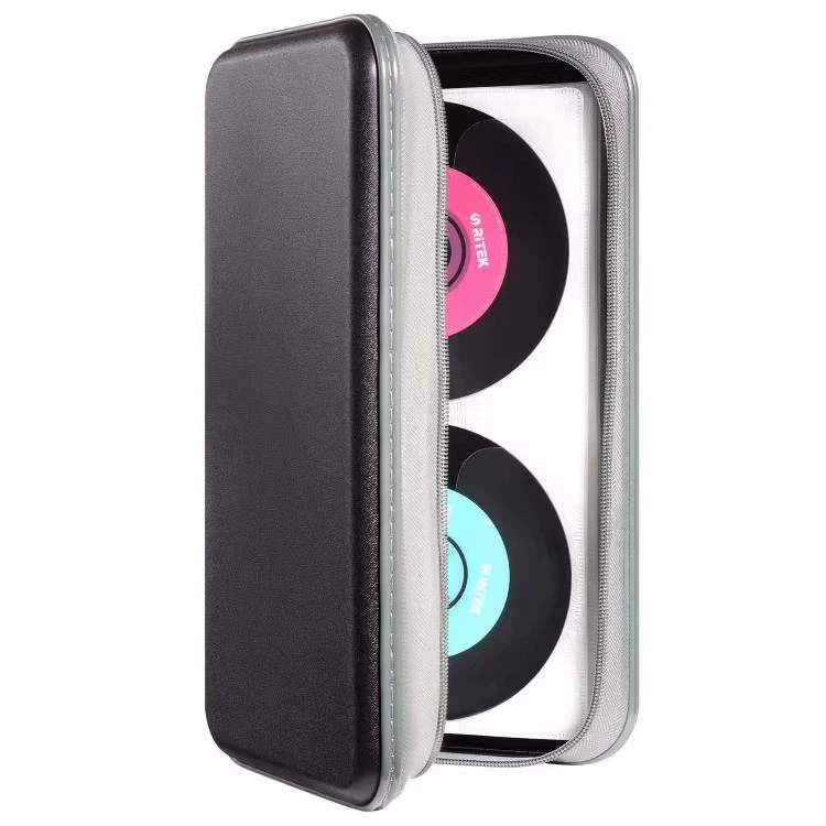 80 штук высококачественной пластиковой сумки для компакт-дисков CD сумка для DVD-дисков утолщенная сумка для компакт-дисков прямые продажи с фабрики