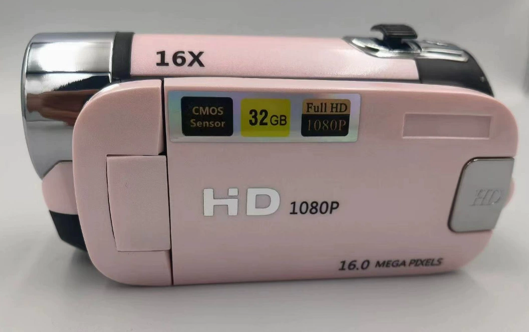 DV HD цифровая камера D100, 16 Мп CMOS, 1080P, карта SD до 32 ГБ, 2,7" ЖК-дисплей