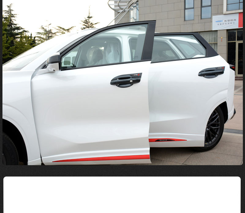 Changan UNIZ Door Bowl Handle Decoration Sticker Modified Special Car Handle Door Wrist Anti-Scratch Protection Appearance Accessories