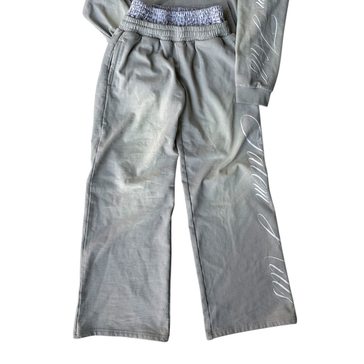 Gray pants
