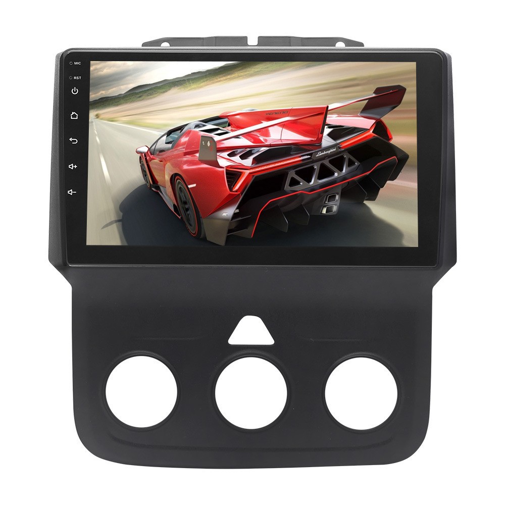 Nuevo para 13-18 Dodge Ram Android navegación en pantalla grande 9 pulgadas coche reproductor Bluetooth todo en una máquina