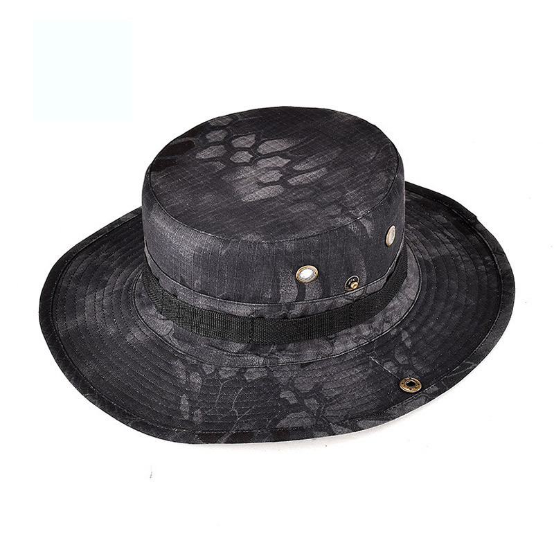 Sombreros de borde redondo, capuchas, juegos de camuflaje, sombreros de benny, sombreros de montañismo al aire libre, sombreros de pescadores a prueba de viento, máscaras de ciclismo image 27