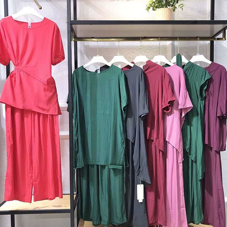 Летний новый комплект из двух предметов Cupro 2025, свободный, дышащий, оптовая продажа со скидкой от производителя, наличие больших размеров.