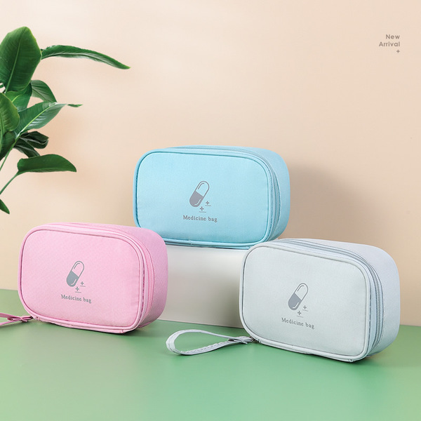 Portable pharmaceutical package fabric medical box travel medical…