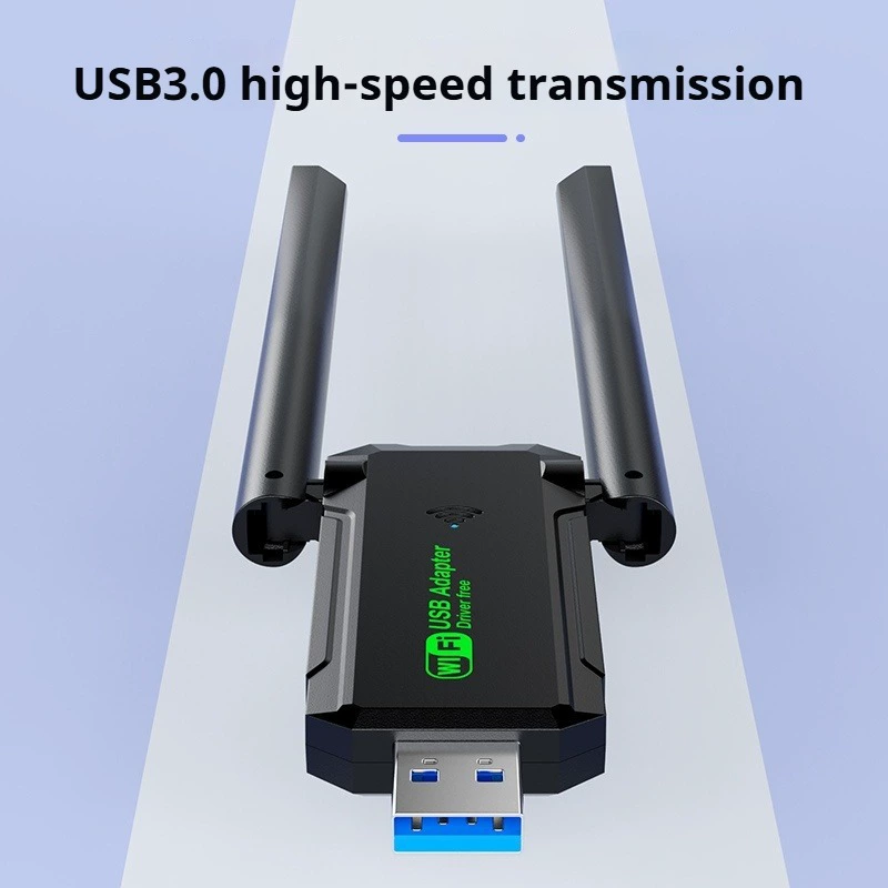 Без драйвера 1300Mbps5g двойной диапазон гигабитный компьютер USB беспроводная сетевая карта wifi приемопередатчик