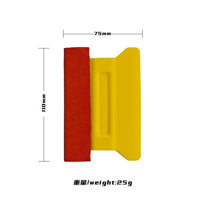 la misma fuerza que la película de automóvil herramienta de fijación raspador de película de cambio de color imán de forma especial raspador de cambio de color raspador de película de tapón de costura raspador de corte de borde