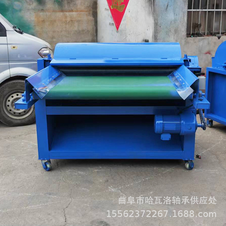 丝瓜囊山棕叶打散机 碳纤维玻纤棉开松机 旧棉花被翻新开花机