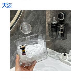 Ttb Kitchen Punch-Free Storage Rack Toothbrush Wall Storage Rack Hanging Basket Storage Box Wall-Mounted Bathroom Toilet