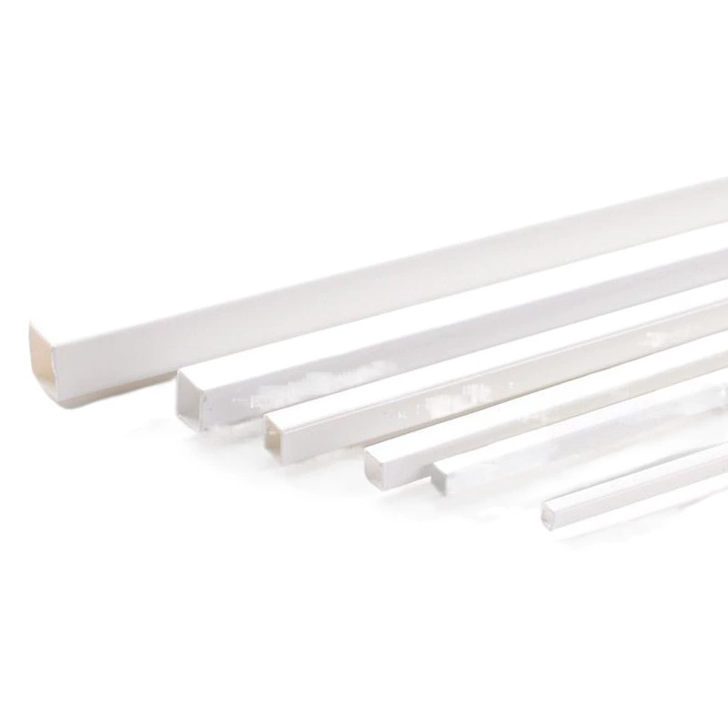 АБС квадратная трубка песочный стол модель здания материал АБС модель полой квадратной трубки трансформация пластиковая трубка руководство DIY материал