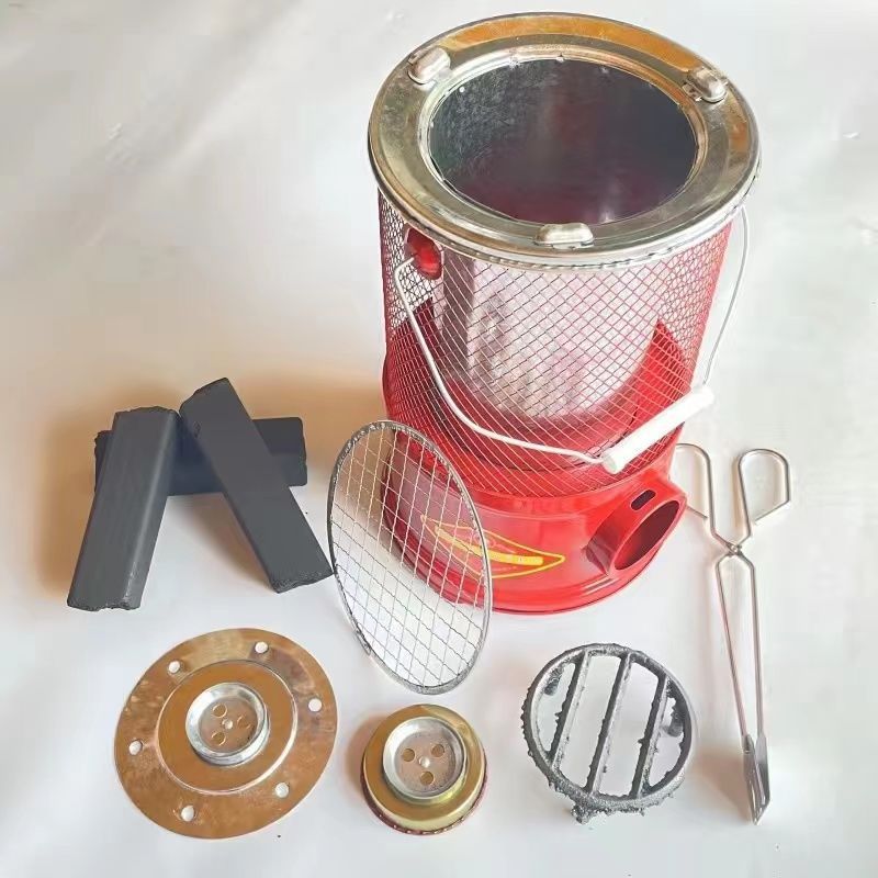 手提便携式木炭煤两用取暖炉蜂窝煤炉子煤球炉家用小号碳炉|undefined