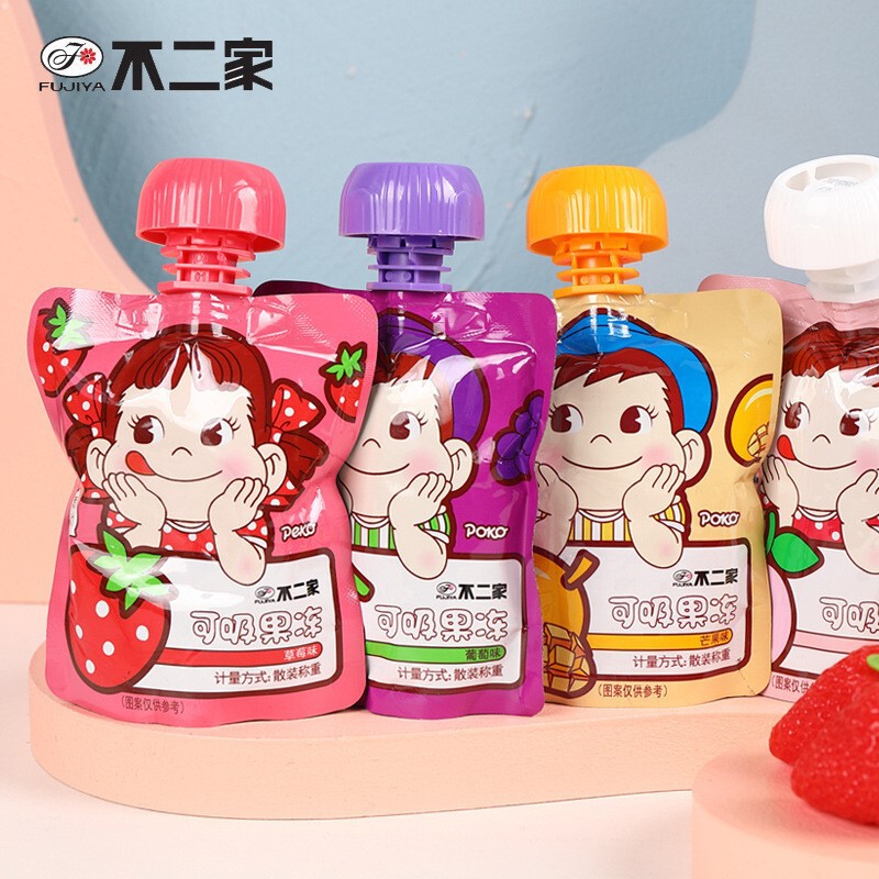 Buer Juice Suction Jelly Cloth Town 78g Baby Children Born Full Moon Year Old Hand Gift Snacks Return Gift