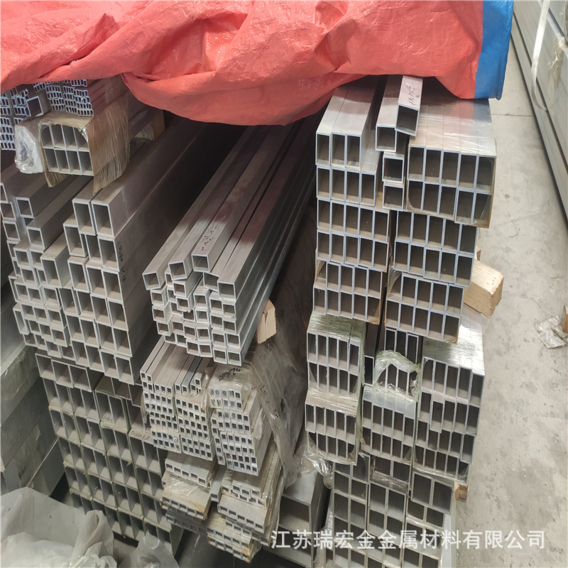 江苏铝厂供应6061 6063工业铝管 圆管方管 规格齐全 可零切销售