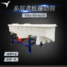 石英砂颗粒直线振动筛 方形直线震动筛 合金粉末分级筛设备