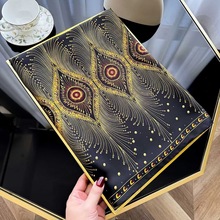 杭州丽锦缎桑蚕丝披肩真丝围巾女春秋高贵百搭长款高档女士丝巾