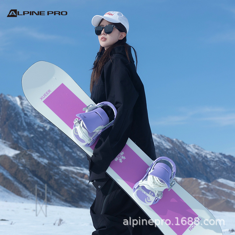 Alpaini 3L Ski Wear Single Board Waterproof Large Size Loose Ski Jacket Suit Autumn and Winter Jacket Same Style for Men and Women