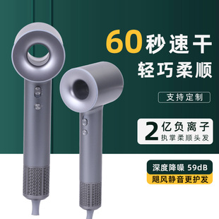 Cross-Border Best-Selling Negative Ion Quick-Drying Hair Dryer, High-Power Portable Household Hair Dryer with Strong Wind and Constant Temperature for Hair Care