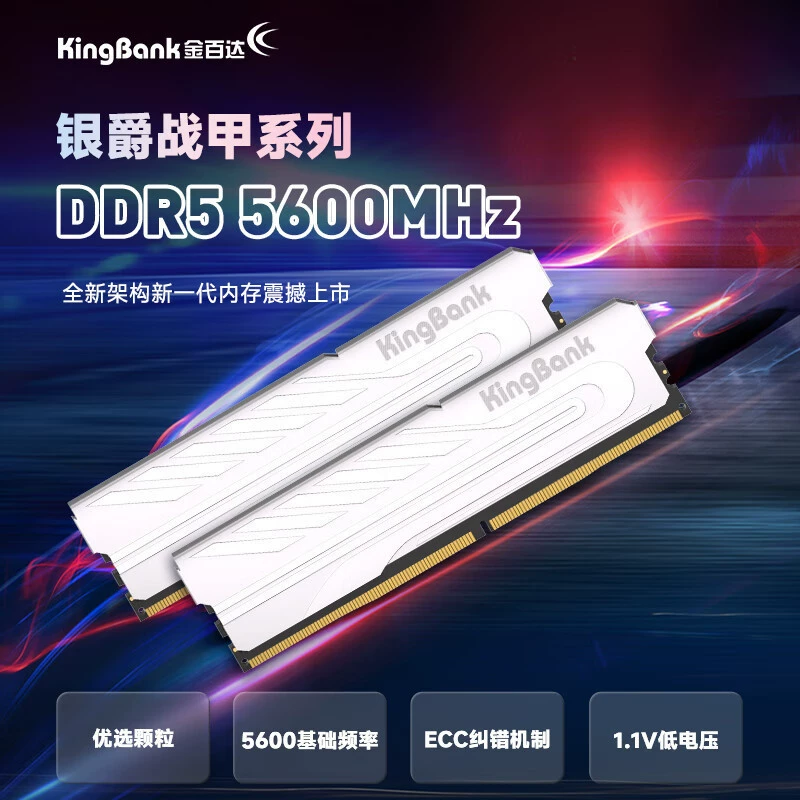 Gold Patek Kingbank Yinjue DDR5 set компьютерной памяти планка жилет spot поддержка