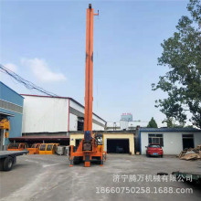 12米長螺旋打樁機廠家 建房地基鑽孔機 自帶發電機組