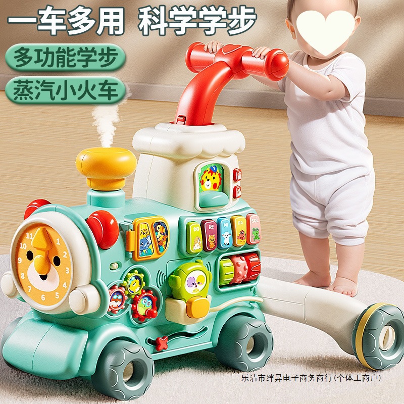 Baby Walker Stroller Anti-Rollover Baby Can Sit on Multi-Functional Walker - Month Kidsren's Birthday Shantou No