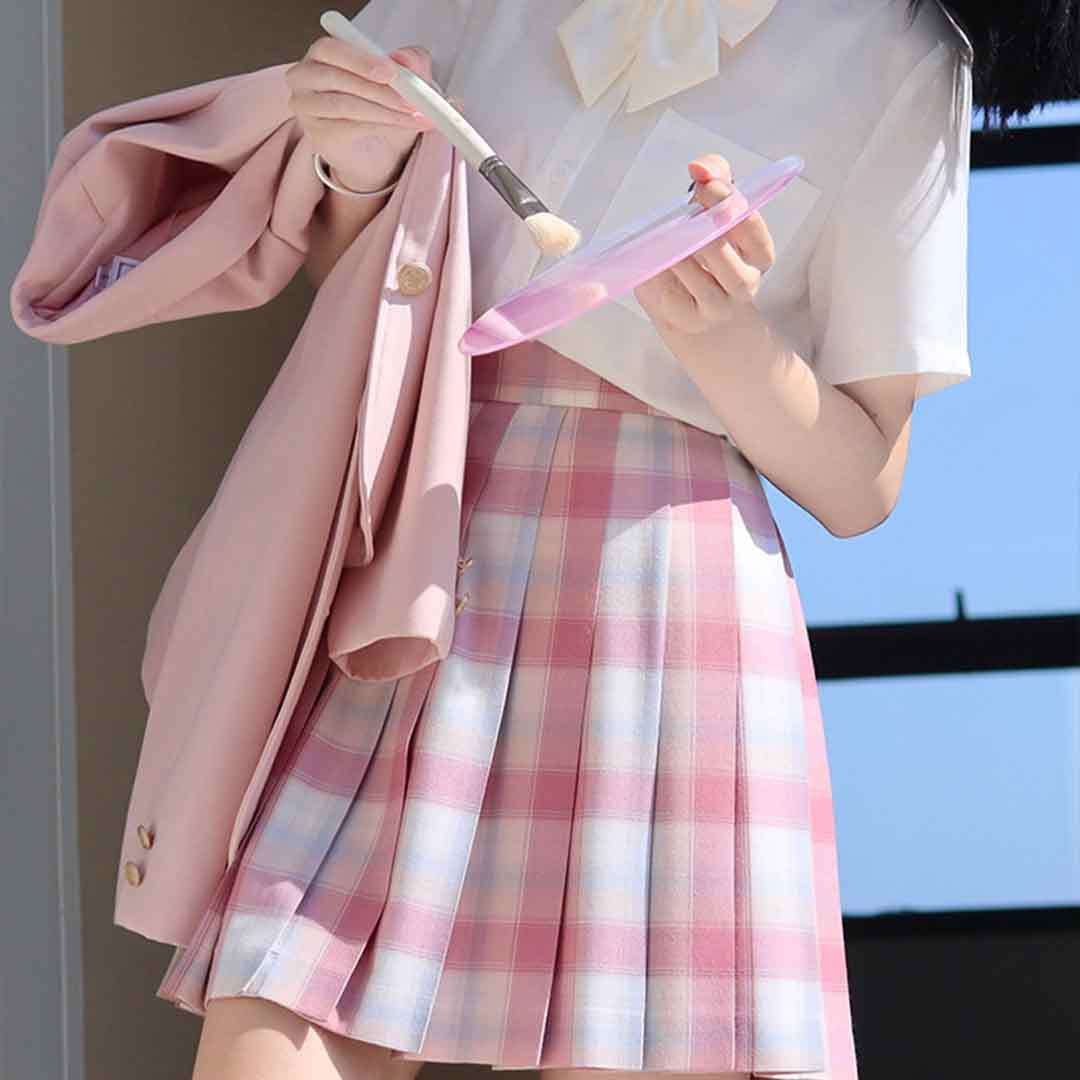 Skirt, bow tie, 9125 cells