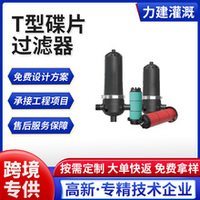 定制叠片过滤器农用滴灌自动反冲洗叠片过滤器T型叠片过滤器