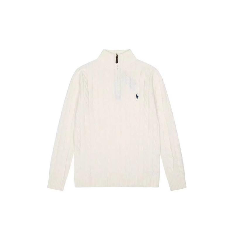 Cross-Border Rl Ralph Lauren Sweater with All Tags Intact, Qr Code Available, Embroidered Pony Logo, Zip-Up Knit Sweater, Crew Neck Cable Knit Cardigan Cross-Border Rl Ralph Lauren Sweater with All Tags Intact, Qr Code Available, Embroidered Pony Logo, Zip-Up Knit Sweater, Crew Neck Cable Knit Cardigan