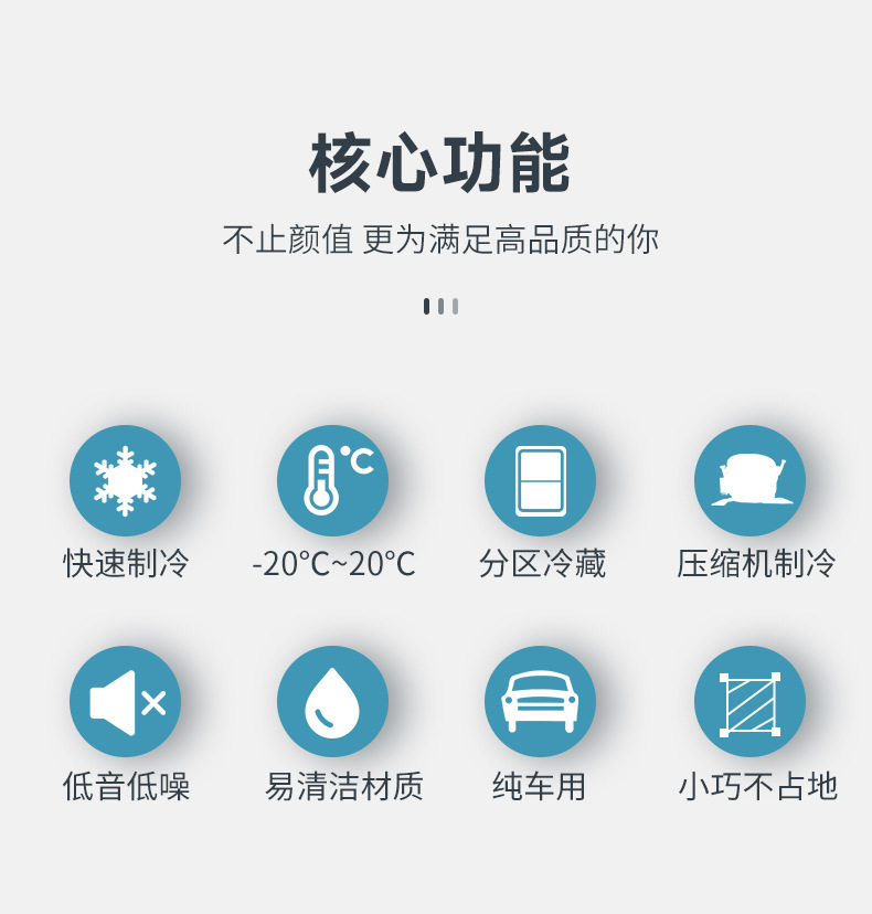 Binghu Compressor Car Refrigerator 12v 24v Portable CR65
