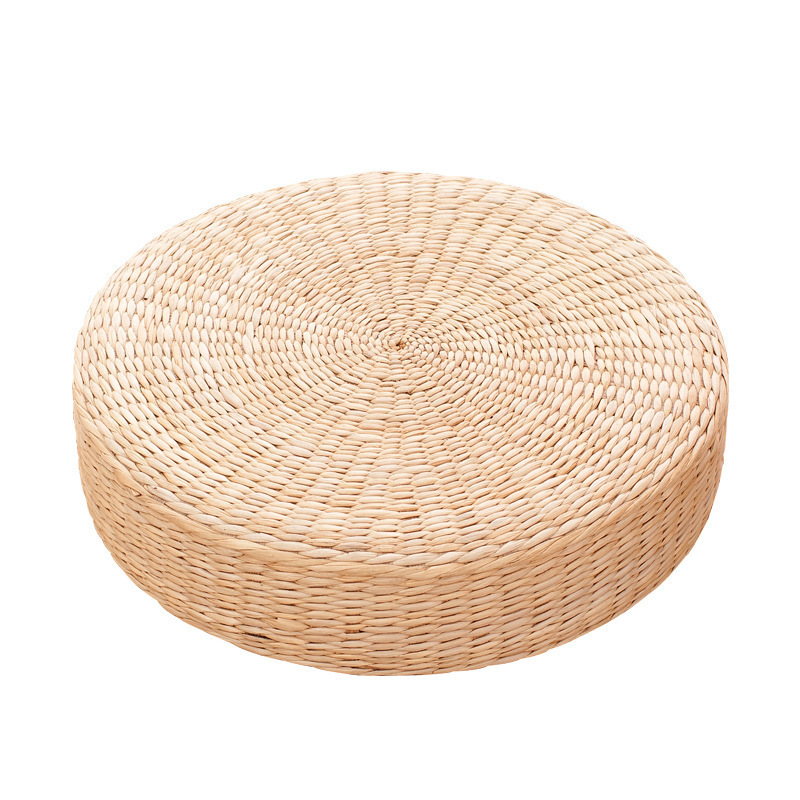 Hecha a mano esterilla de paja de fujian, esterilla de hierba de fujian, esterilla de piedras de culto, esterilla de tela de paja gruesa de tatami