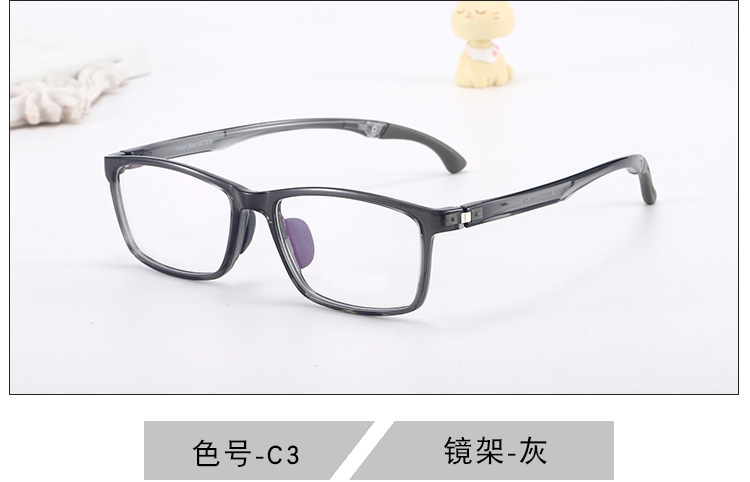 Fabricante en Stock gafas deportivas para niños marco ultraligero gafas para niños marco estudiantes de primaria Marco de gafas de miopía antideslizante