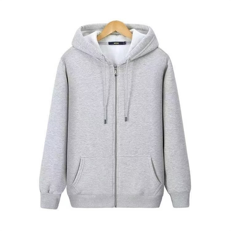 Felpa uomo con cappuccio e zip in velluto tedesco calda_voghion.com