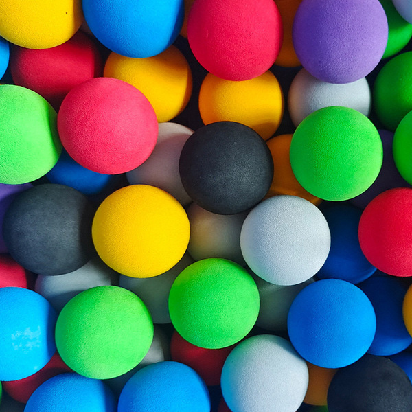 Manufacturer wholesale high-density color EVA foam toy ball…