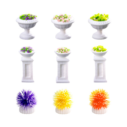 New Micro Landscape Creative European Style Planter Pot DIY Landscape Material Decorative Accessories Miniature Ornament