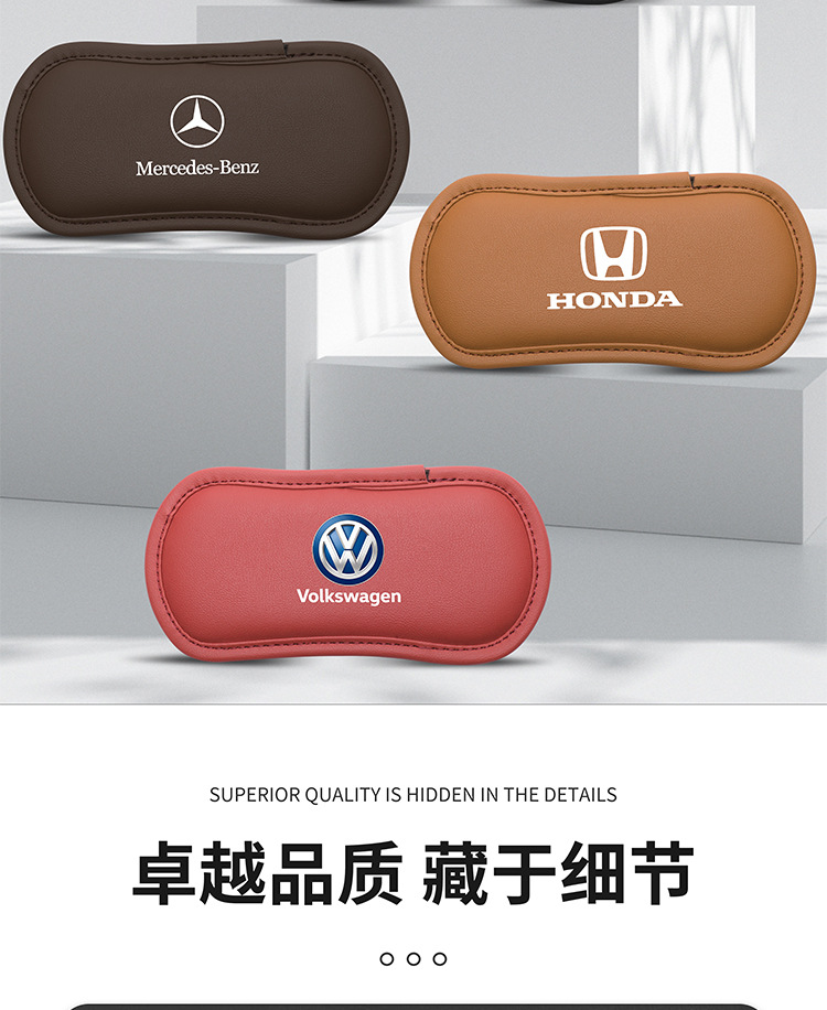 Car Leg Cushion, Car Side Rest Knee Pad, Car Soft Bag, Thickeneded Anti-Collision Knee Pad, Car Supplies