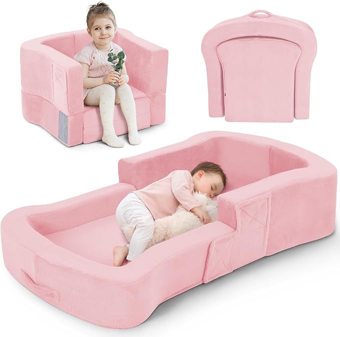 Customized Manufacturer Cross-Border Baby Folding Bed Sponge Children's Folding Travel Camping Bed Baby Crib Foldable
