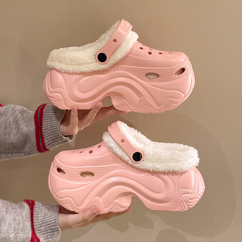 5691 cotton shoes pink