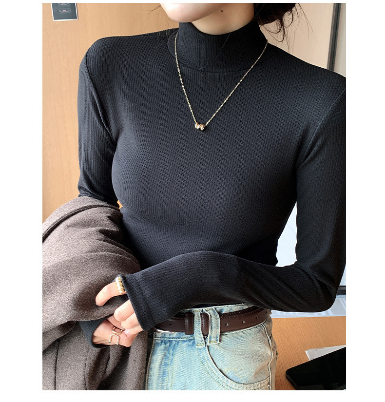 Women's Knitwear Long Sleeve Sweaters & Cardigans Simple Style Solid Color display picture 3