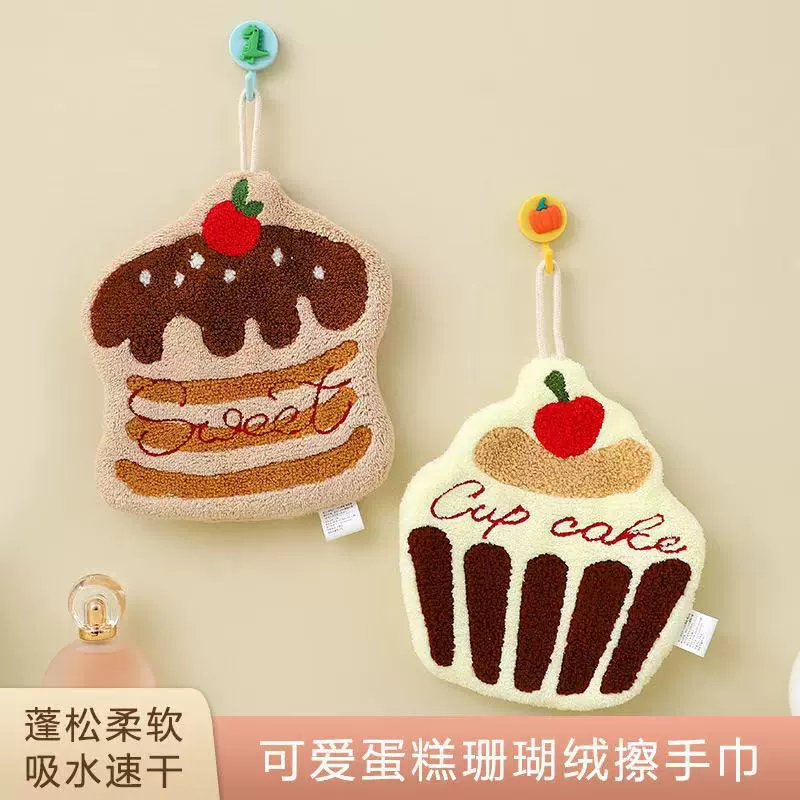 Трансграничный мультфильм полотенце для рук Подвесное рождественское маленькое полотенце впитывает воду быстро сушит тряпку на кухне полотенце для рук
