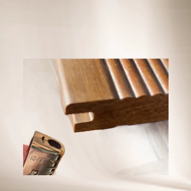 Наружное тяжелое бамбуковое напольное покрытие, бамбуковое деревянное напольное покрытие, садовый ландшафт, большой особняк, палуба, износостойкие и высокопогодостойкие бамбуковые панели