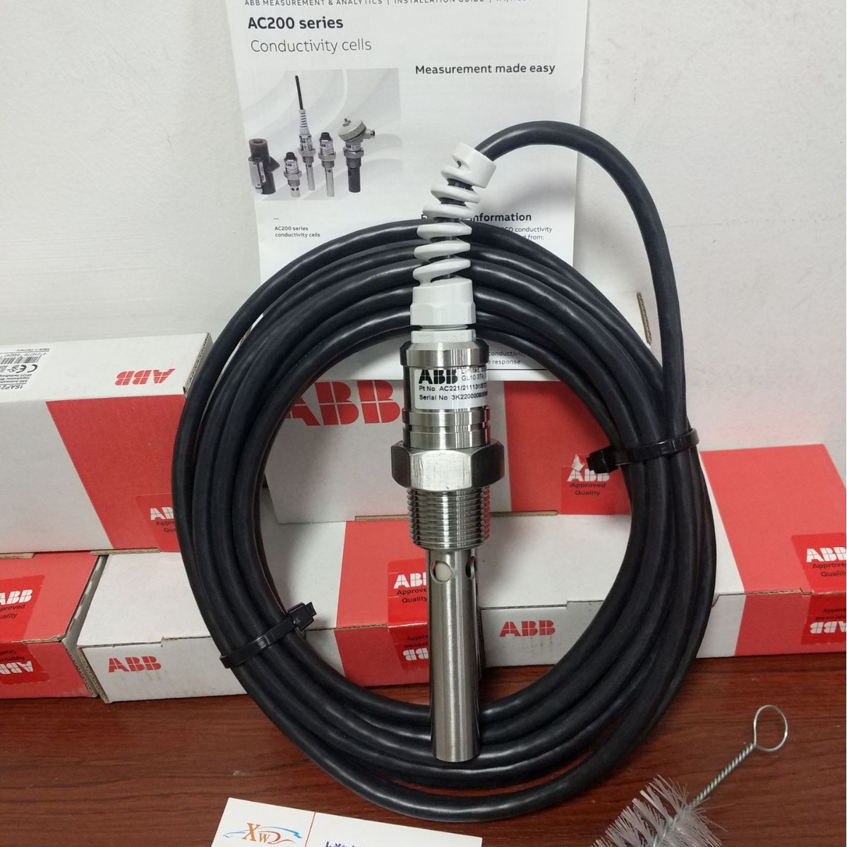 ABB电导电极 AC221/211131/STD GL10 3TA K=0.01