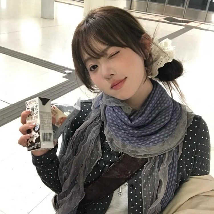 Vintage Gray-Blue Polka Dot Silk Scarf 2025 New Lace Floral Scarf Korean Style Ruffled Neck Scarf Triangle Round Neck