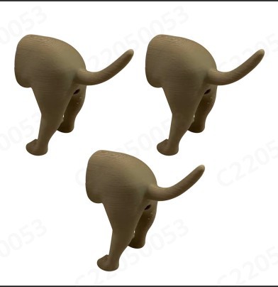 Cross-border Hot Pooping Dog Butt Pasta de dientes Topper caca Dog Butt Pasta de dientes cubierta