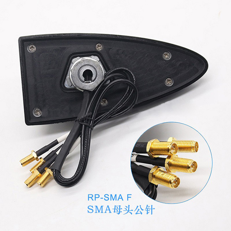 厂家制通用汽车鲨鱼鳍多功能天线双Wifi+GPRS+GPS组合汽车天线