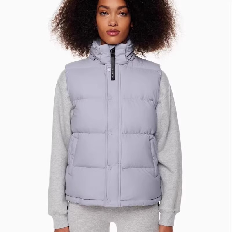 Aritzia Goose down Frosted Winter New down Vest Vest Is Lightweight and Fashionable for Men and Women