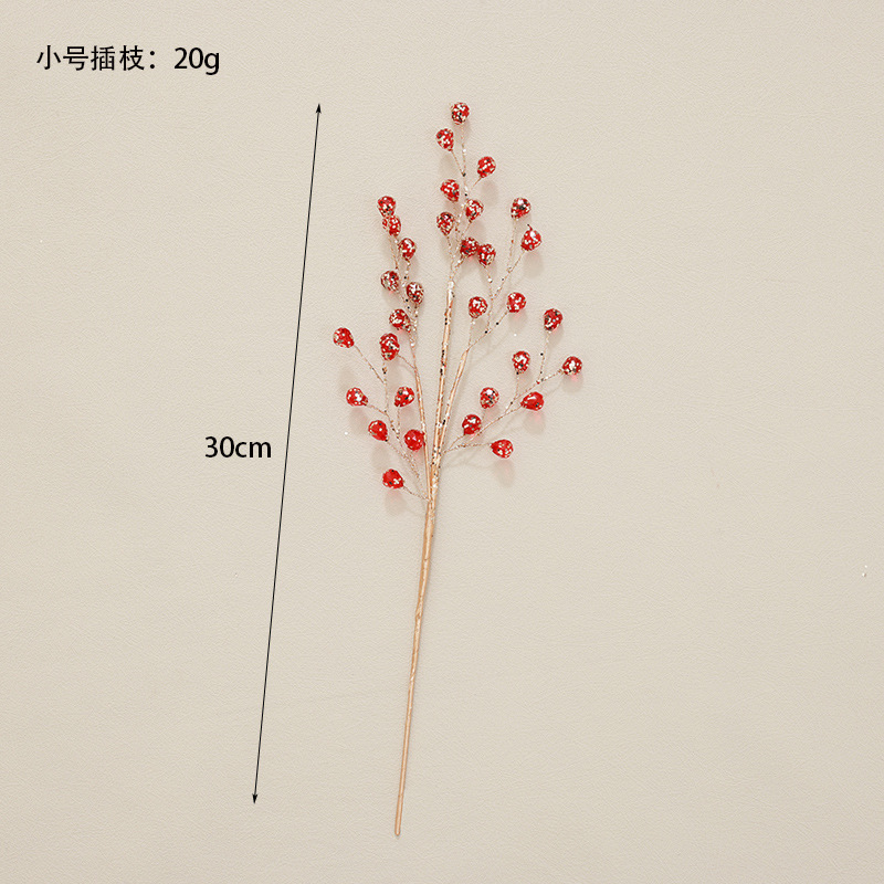 Buscando árboles de Navidad transfronterizos nuevos árboles de Navidad acrílicos rojos accesorios transparentes decoración festiva accesorios DIY