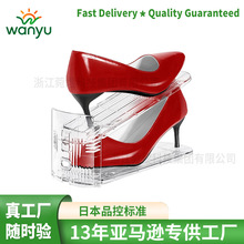 双层鞋子收纳架可调节折叠鞋柜套装收纳神器跨境省空间轻奢鞋托架