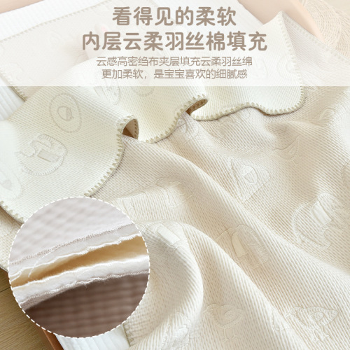 Infant and toddler pure cotton ins cover blanket newborn baby quilt children's spring and summer nap blanket four-season universal small blanket