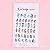 Classic Chinese Phoenix for nails, fake nails, nail stickers, sticker, 3D