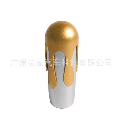 Cab and accessories Trade Car Accessories Personalized Decoration - silver-base-gold-head